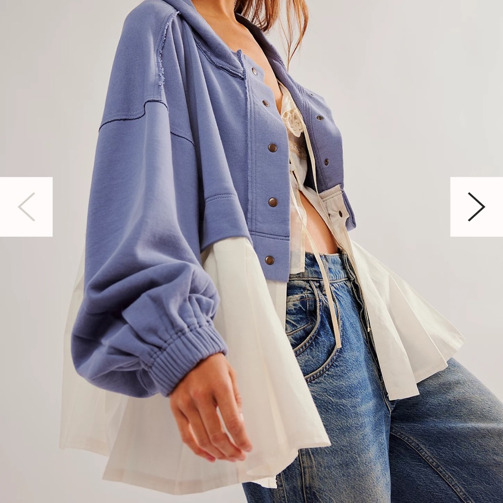 FREE PEOPLE Ellie Sweatshirt (size small)